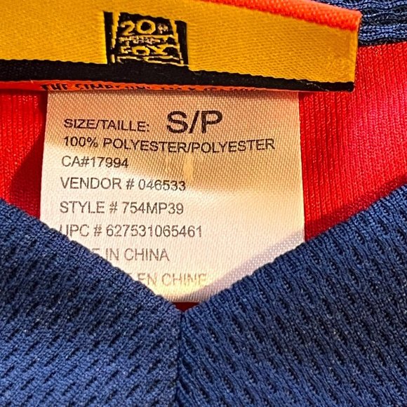 Bart Simpson Hockey Jersey 2006 youth Size Small Blue red white - Picture 5 of 7